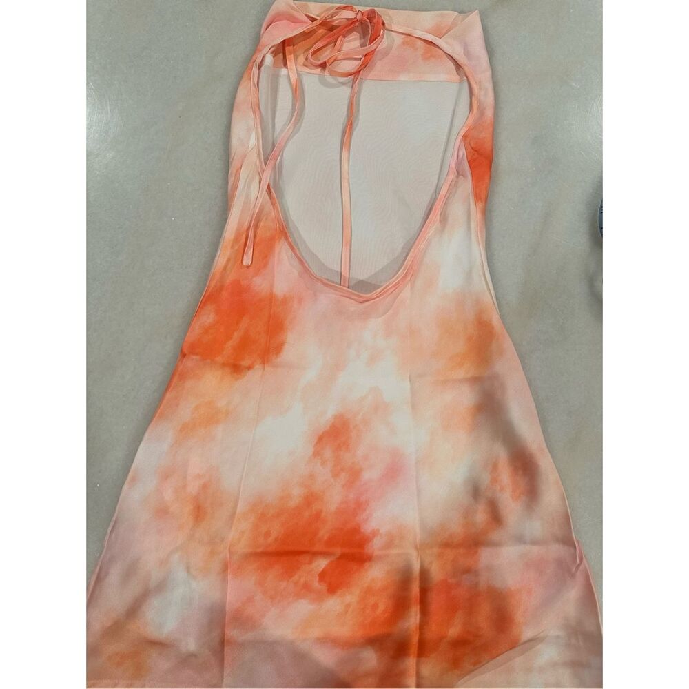 Peppermayo tie dye halter dress, size 4, NWT - Picture 5 of 5